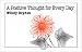 Book A Positive Thought for Every Day (Overcoming Common Problems)