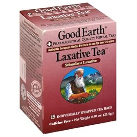 Good Earth Tea Laxative 15 Bag (Pack of 6)