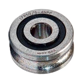 LFR50/5-4NPP 5mm ID x 4mm U Groove Track Roller Bearings: Industrial &amp; Scientific