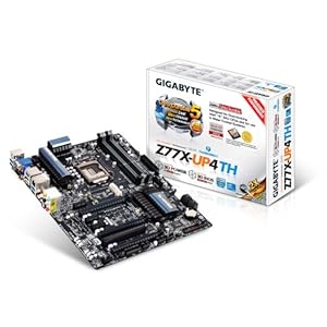 Thunderbolt Motherboard on Gigabyte Skt 1155 Z77x Up4 Thunderbolt Motherboard Amazon Co Uk