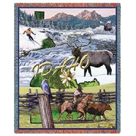Idaho Throw - 70 x 54 Blanket/Throw