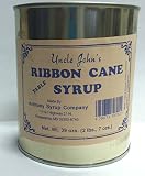 Uncle Johns Ribbon Cane Table Syrup in a Metal 39 Ozs Can