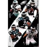 (22x34) Philadelphia Eagles Collage McCoy Maclin Vick Jackson Asomugha Sports Poster Print