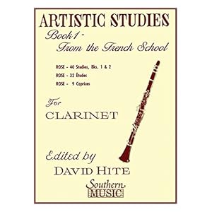 Artistic Studies, Book 1 (French School): Clarinet
