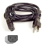 F3A104X06 - POWER AC COMPUTER CORD AC PLUG/COMPUTER FEM; 6