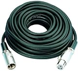 Img Stage Line MEC-2000/SW Mikrofonkabel (XLR-Stecker / XLR-Kupplung) 20m schwarz