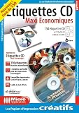 ETIQUETTES CD MAXI ÉCONOMIQUE