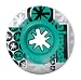Almost New Block Dual Durometer Skateboard Wheels - Set of 4 - 54 mm