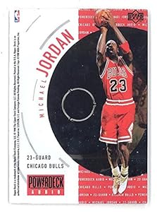 1998-99 Upper Deck Michael Jordan PowerDeck Audio Rare Basketball Card CD #6