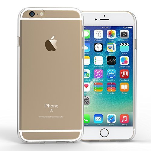 Yousave Accessories iPhone 6S Case Super Slim Clear Silicone Gel Cover