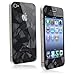 3D Diamond Pattern Matte Anti Finger Anti Glare Screen Protector Guard Film for iPhone 4 4S (Front and Back)