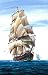 Assembly Model: Brigantine [Assembly model. The set contains: model, glue, paint, a b...