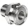 Parker Sanitary Tube Fitting, Stainless Steel 304, Adapter, 1" Tube OD x 1" NPT Male