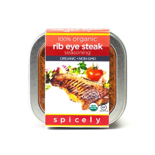 Organic Rib Eye Steak Seasoning - Tin