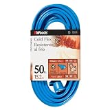Cold Flex Cord Blue, 14/3 Gauge 50'