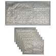 Placemat In Brocades Table Runner 25x13 inches, Mat 13x19 inches (btm017)