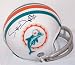 Mark Duper Autographed/Hand Signed Mini Helmet - Miami Dolphins