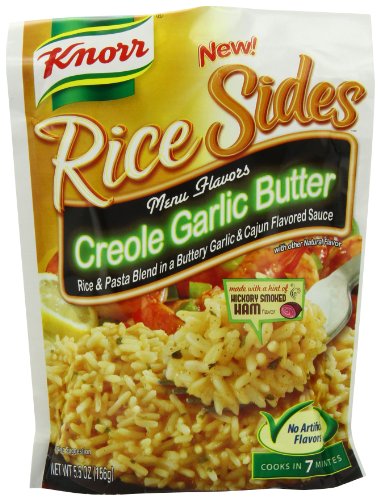 Knorr Rice Sides, Creole Garlic Butter, 5.5 Ounce (Pack of 12)