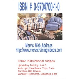 Merv's Upholstery Secrets [VHS]