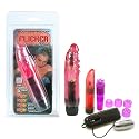California Exotics / Swedish Erotica Waterproof Flicker Mini Red Adult Sex Toy Kit