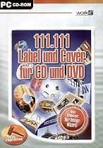 111.111 Label und Cover für CD und DVD. CD-ROM für Windows ab 98. Der Design-Wizard.