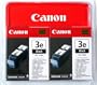 Canon BCI-3e Black Twin Pack (4479A271)