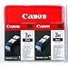Canon BCI-3e Black Twin Pack (4479A271)