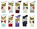 Fine Fit Mens Designer Dress Socks Argyle & Striped Size 10-13 (10 Pairs)