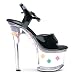Ellie Shoes Women's L7-FLIRT (with lights) Spike Angel 7