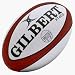 Gilbert XT400 Training Rugby Ball (Red/White,4)