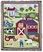 Olive Kids Country Farm Woven Throw