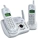 V-Tech VTT2450 2.4 GHz Cordless Telephone with Caller ID and Digital Answering Device in White (2 Handset Bundle)