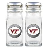 Review Bergamot  / Virginia Tech Hokies NCAA Basketball Salt/Pepper Shaker Set