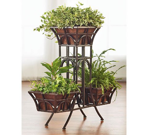 Iron Planter Stand