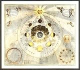 Typusselleno Lunae Phases by C Cellurius. Art Print Poster 30 inches width by 27 inches height. Highest Quality Art Poster Print
