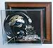 Wall Mountable Full Size Football Helmet Display Case (Wood)