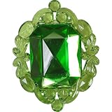 Polycarbonate Acrylic Set of 4 Napkin Rings - Green
