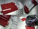 ＴＥＡＭ TETSUJIN　コースマーカー 赤白　パイロン　ドリフト RC