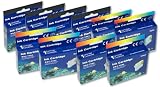 10 Tinten Patronen Epson Stylus D68 D68PE D88 DX3800 DX3850 dx4200 dx4250 dx4200 dx4250 (komaptibel kein Original) sie bekommen 4 x schwarz 2 x blau 2 x rot 2 x gelb