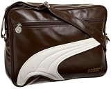 PUMA Kick Messenger Bag,chocolate brown-whisper white,one size