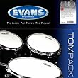 Evans G1 Tompack Clear, Standard (12 inch, 13 inch, 16 inch)