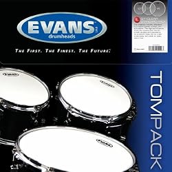 Evans G1 Tompack Clear, Standard (12 inch, 13 inch, 16 inch)