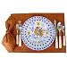 Orange Peel Color Placemats and/or Napkins ~