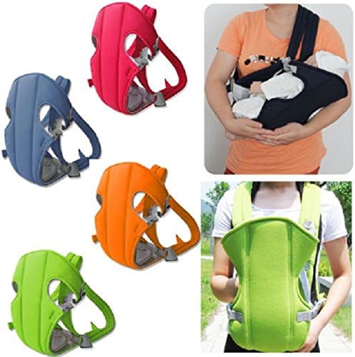 Baby Carrier Newborn Kid Infant Suspender Backpack Front Back Rider Sling Comfort Wrap Bag (Red)