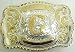 Huge Western Rodeo Initial G Belt Buckle Cowboy