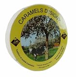 Normandy Salted Butter Caramels in wood cheese (Camembert style) box - 150 g 5.3 oz box