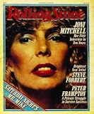 Joni Mitchell / Rolling Stone Magazine Vol. 296, July 26, 1979, Art Print by Norman Seeff