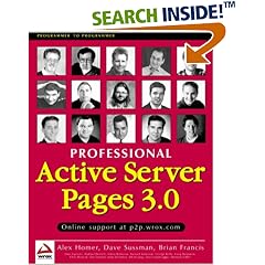 Professional Active Server Pages 3.0 (Programmer to Programmer)