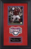 Ryan Zimmerman Washington Nationals Deluxe Framed Unsigned 8x10 Photograph with Plate
