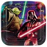 Star Wars 3-D Lunch Plates 8ct